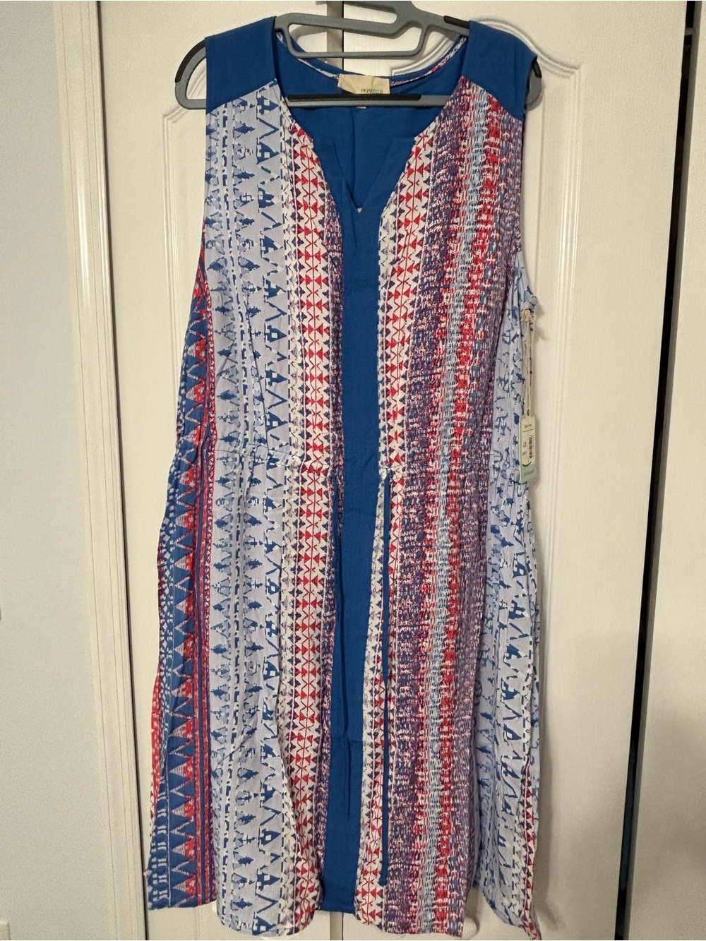 Geometric Print Dress